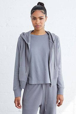 Essential Linden Zip-Up Hoodie Storm