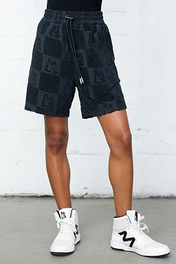 Beachfront 6" Toweling Shorts Black